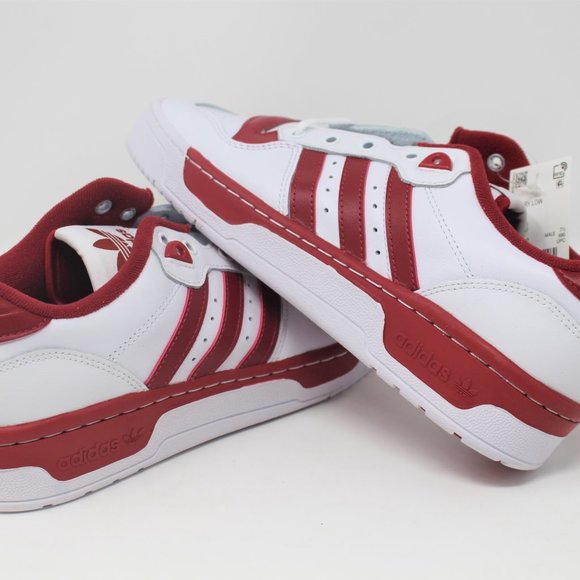 Adidas Rivalry Low White/Red - Picture 6 of 8
